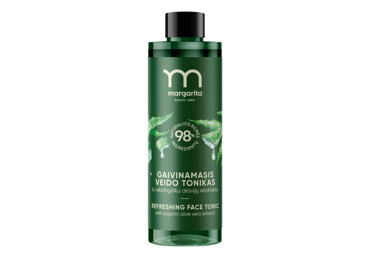 MARGARITA gaivinamasis veido tonikas su alavijų ekstraktu 200 ml