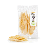 Džiovintos baltos triušių ausys šunims NATURE LIVING, 100 g