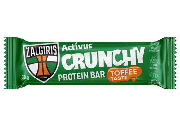Baltyminis batonėlis ACTIVUS - ŽALGIRIS irisų skonio, 50 g