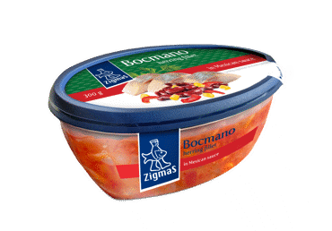 BOCMANO silkių filė meksikietiškame padaže ZIGMAS, 300 g