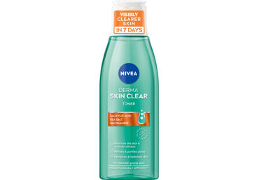 NIVEA® DERMA SKIN CLEAR tonikas į bėrimus linkusiai odai, 200 ml