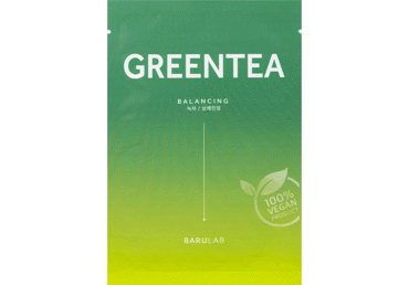 Veido kaukė BARULAB GREEN TEA, 23g