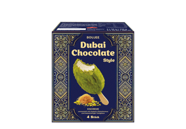 Dubajaus šokoladiniai ledai BOUJEE, 4 vnt., 220 g