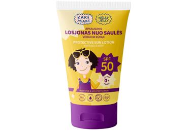 Vaikiškas apsauginis kūno losjonas MARGARITA KAKĖ MAKĖ SPF50, 100 ml