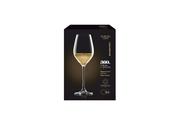 Vyno taurės AURORA Moments 360 ml 4 vnt
