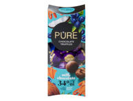 Pieninio šokolado triufelių rinkinys PURE CHOCOLATE, 108 g