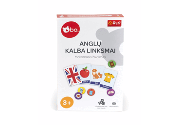 Mokomasis žaidimas ANGLŲ KALBA LINKSMAI, 1 vnt.
