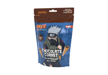 Mini vafliniai rageliai NARUTO FUN BITES, 60 g