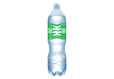 Gazuotas natūralus mineralinis vanduo ŽALIA GIRIA 1,5l PET