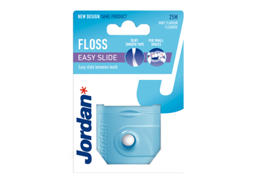 Tarpdančių siūlas JORDAN EASY SLIDE FRESH, 25 m, 1 vnt.