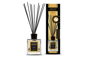 Namų kvapas su lazdelėmis AREON Gold, 150 ml