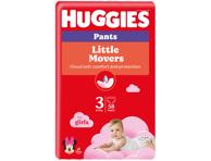 Sausk-keln.HUGGIES GIRLS 3(6-11);58vnt