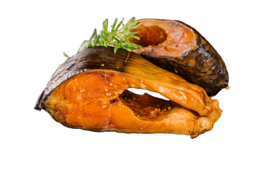Karštai rūkyti paprastųjų karpių kepsneliai, 1 kg
