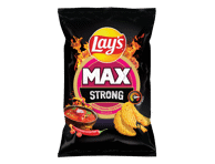Bulvių traškučiai LAY'S MAX, pikantiškų krevečių skonio, 120 g