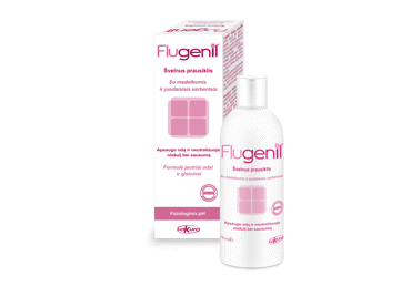 Švelnus prausiklis Flugenil, 150 ml