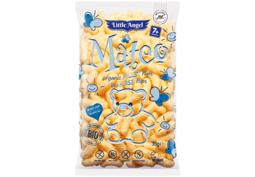 Ekologiškos sorų-kukurūzų lazdelės LITTLE ANGEL MATEO, nuo 7 mėn.
