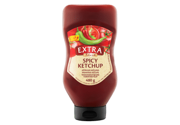 Aštrus kečupas EXTRA LINE, 480 g