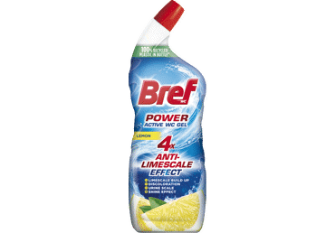 WC valiklis BREF POWER ACTIVE Lemon, 750 ml