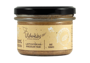 Traškus migdolų riešutų kremas ULDUKAS, 170 g