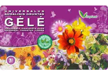 Augalinis gruntas GĖLĖ, 7L