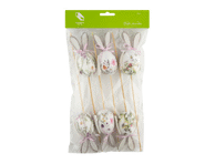 Velykų dekoracijos ELEMENTS SENSE,6 vnt.