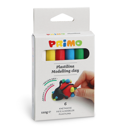 Plastilinas PRIMO, 6 vnt.