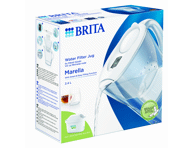 Filtravimo ąsotis BRITA MARELLA, baltas, 2,4 l, 1 vnt.