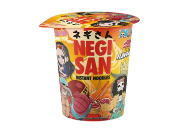 Greitai paruošiami makaronai NEGISAN SPICY BEEF, 65 g