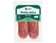Šaltai rūkyta pjaustyta PIRKLIŲ dešra, a. r., 100 g