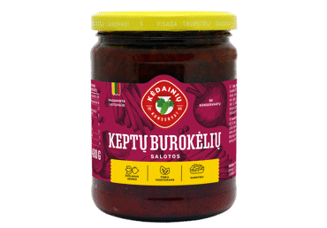 Keptų burokėlių salotos Kėdainių konservų fabrikas, 480 g