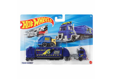 Transporterio ir automodeliuko rinkinys HOT WHEELS - 2