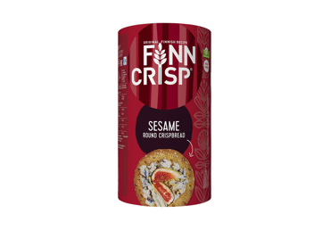 Duonos paplotėliai FINN CRISP su sezamais, 250 g