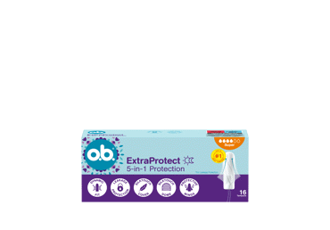 Higieniniai tamponai O.B. EXTRA PROTECT SUPER, 16 vnt., 16 vnt.