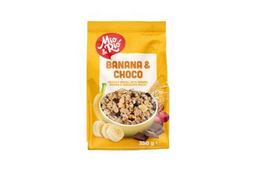 Granola MIO&RIO su bananų gabaliukais, 350 g
