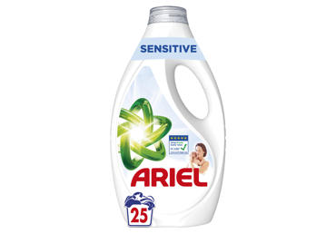 Skystas skalbiklis ARIEL Sensitive, 25 skalb., 1,125 l
