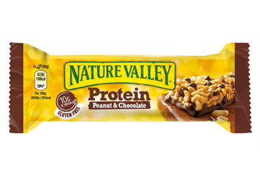 Baltyminis batonėlis NATURE VALLEY, riešutų ir šokolado sk., 40 g