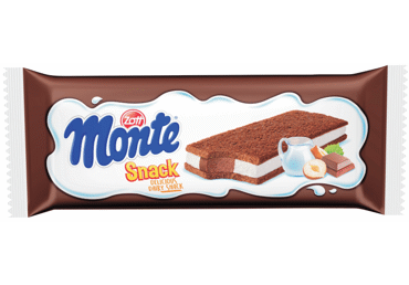 Biskvitinis batonėlis MONTE SNACK ZOTT, 33,6 % rieb., 29 g