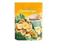 Bananų traškučiai SEEBERGER, 150 g