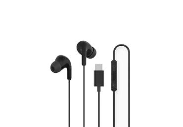 Laidinės ausinės XIAOMI Type-C, juodos
