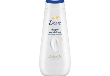Dušo želė DOVE ADVANCED CARE DEEPLY NOURISHING, 400 ml