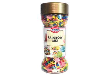 Pabarstukų rinkinys DR. OETKER RAINBOW MIX, 50 g