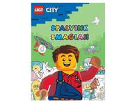 Knyga. Lego ® City. Spalvink Smagiai!