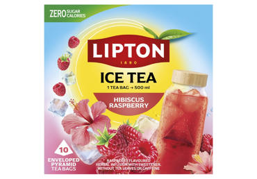 Šalta arbata LIPTON, aviečių ir kinrožių skonio, 35 g