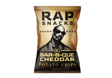 Traškučiai RAP SNACKS SNOOP DOGG, BBQ, čederio skonio, 71 g