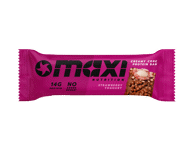Baltyminis batonėlis MAXINUTRITION su braškinio jogurto įd., 45 g