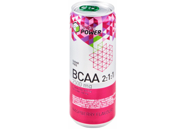 Energinis gėrimas SMART POWER BCAA su avietėmis, 330 ml