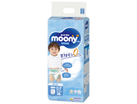 MOONY sauskelnės-kelnaitės berniukams Airfit XL 12-22kg 38 vnt.