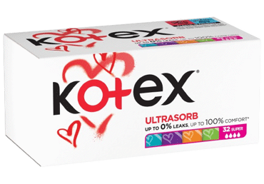 Tamponai KOTEX SUPER, 32 vnt., 32 vnt
