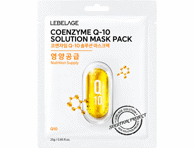 Veido kaukė LEBELAGE lakštinė COENZYME Q-10 SOLUTION, 25 g