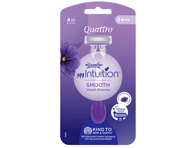 Mot. vienkartiniai skustuvai WILKINSON QUATTRO V., 3 vnt.